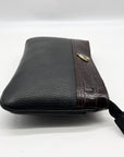 Brighton Two-Tone Brown & Black Crossbody Bag