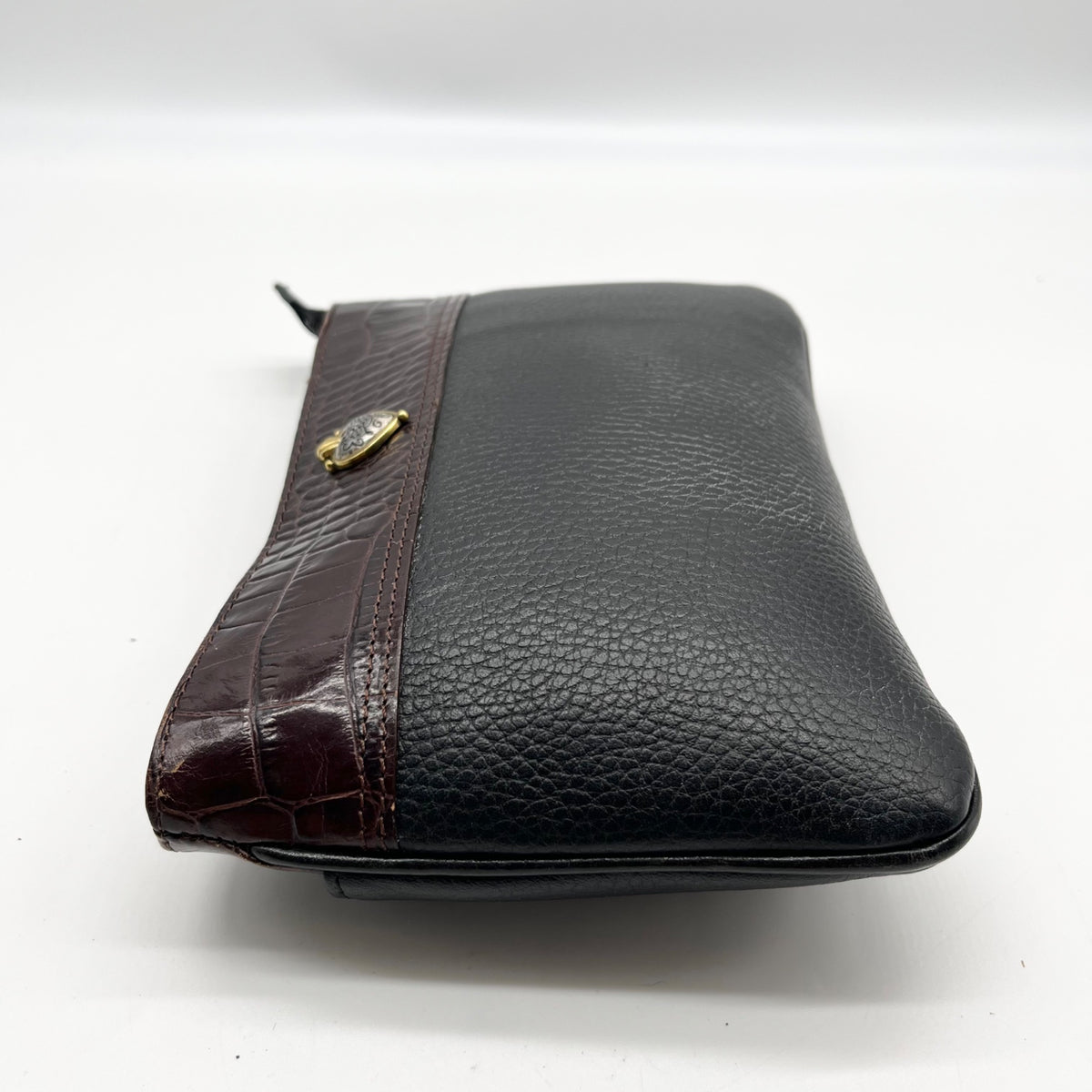 Brighton Two-Tone Brown &amp; Black Crossbody Bag