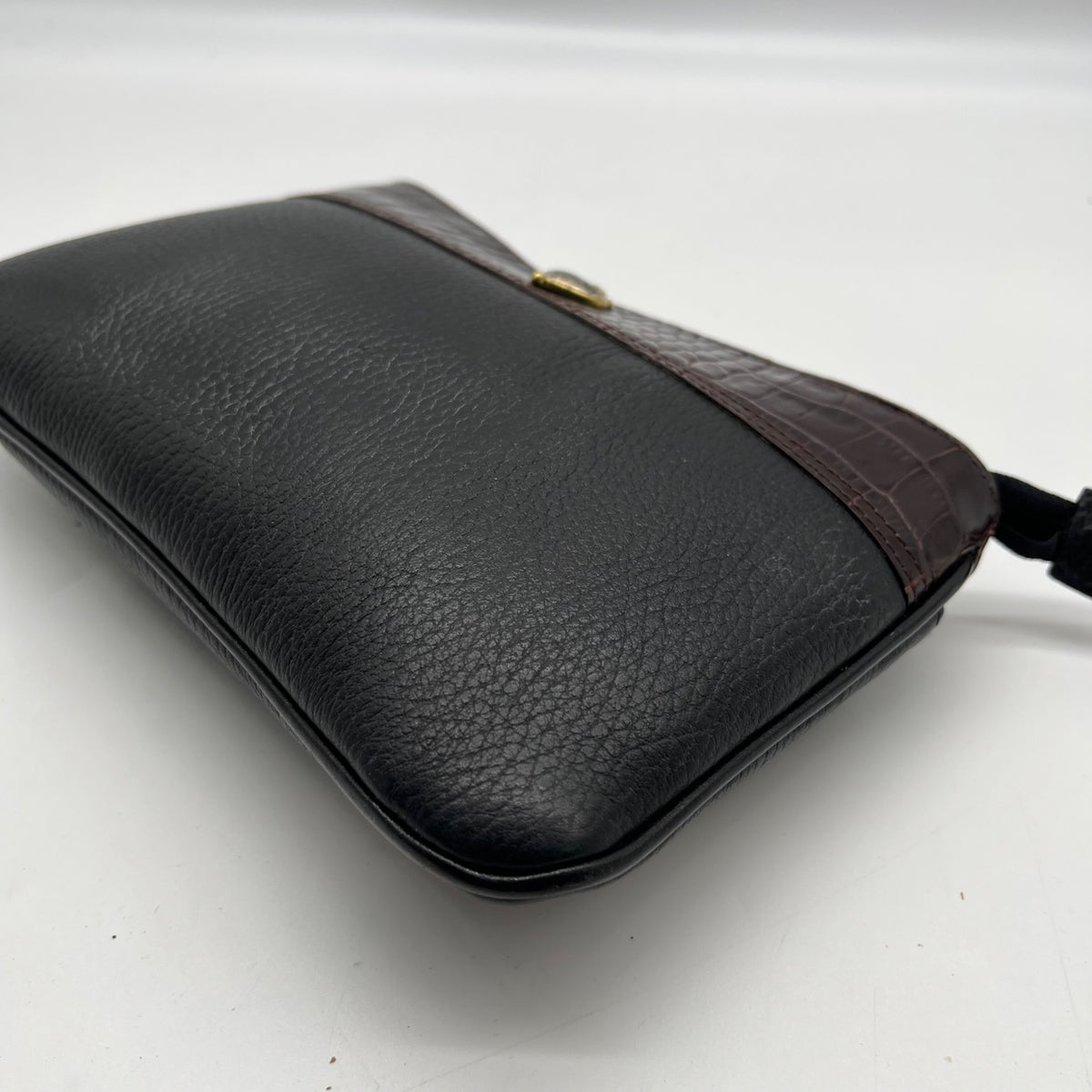 Brighton Two-Tone Brown &amp; Black Crossbody Bag
