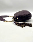 Michael Kors Aria Studded Leather Crossbody Bag