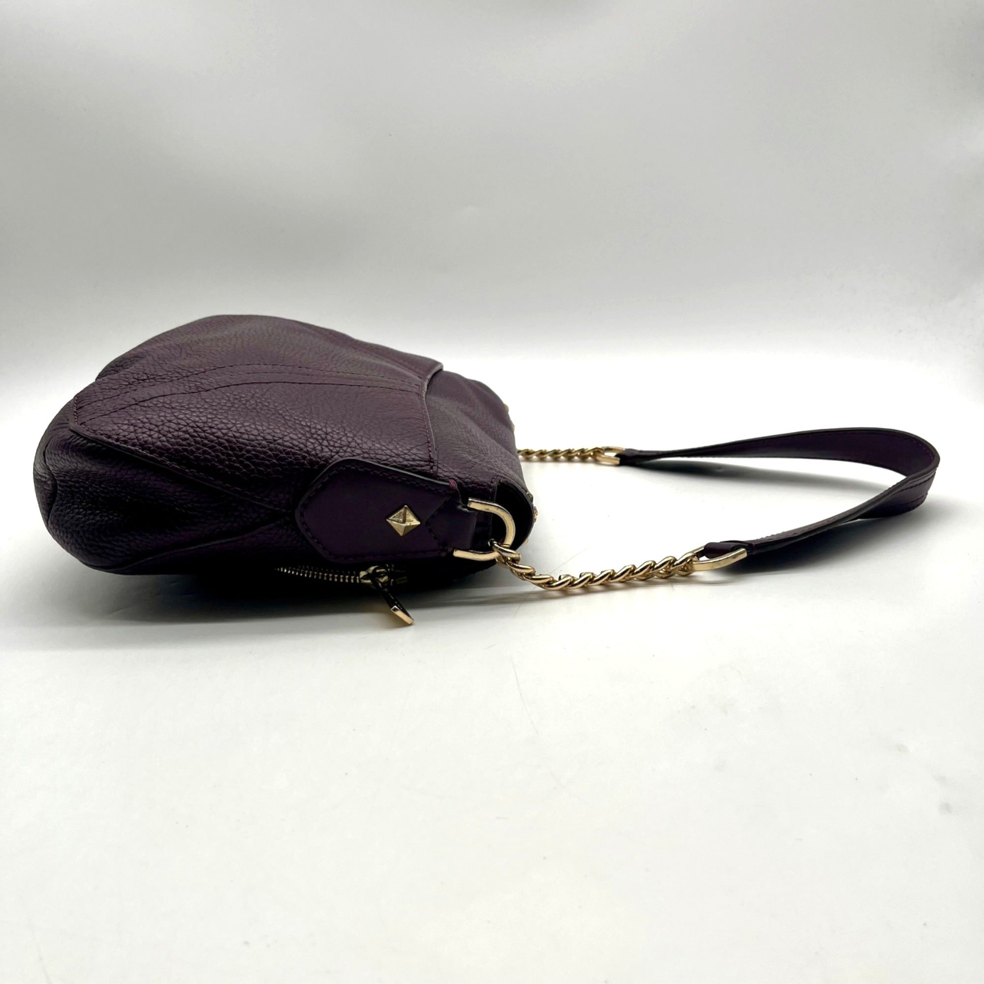 Michael Kors Aria Studded Leather Crossbody Bag