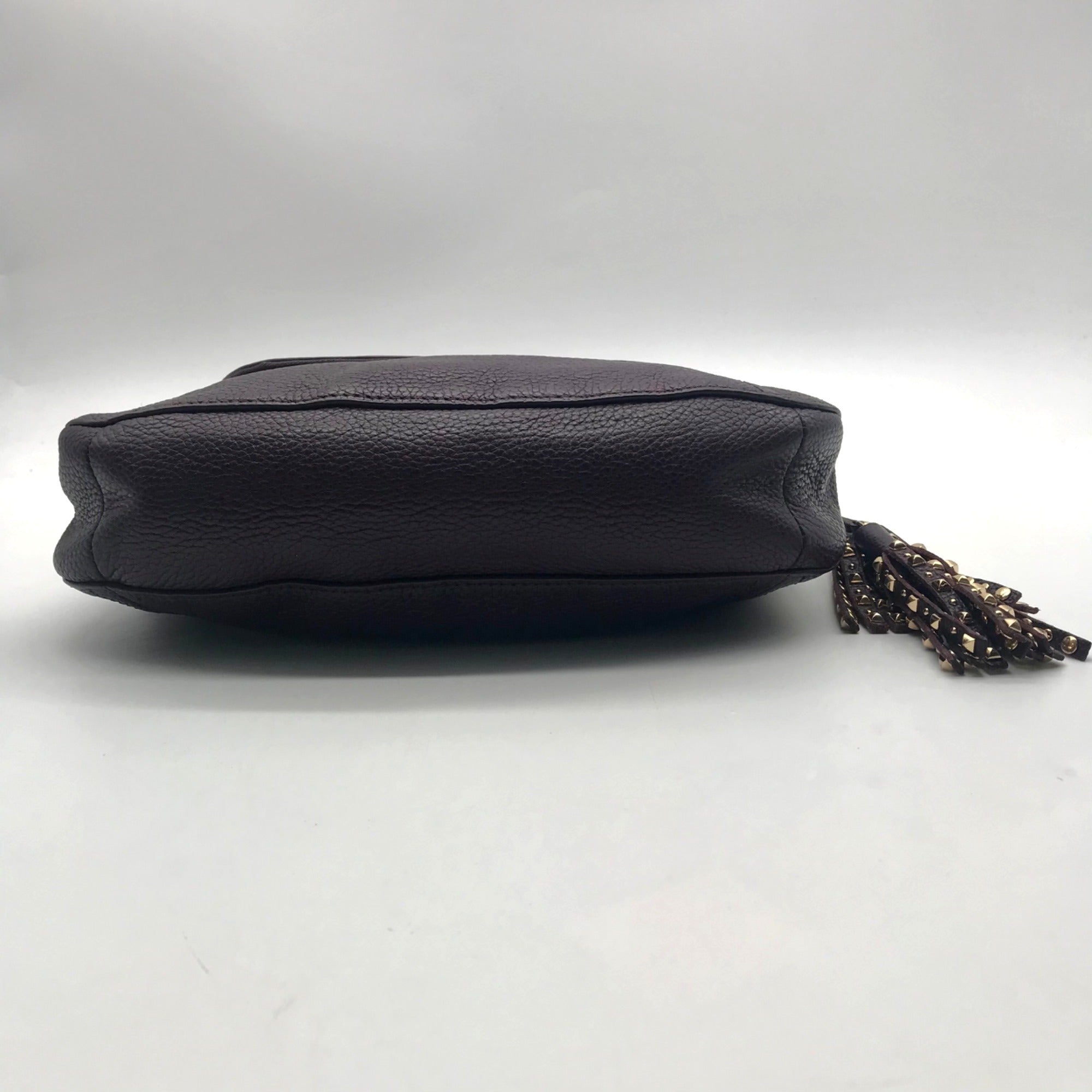 Michael Kors Aria Studded Leather Crossbody Bag