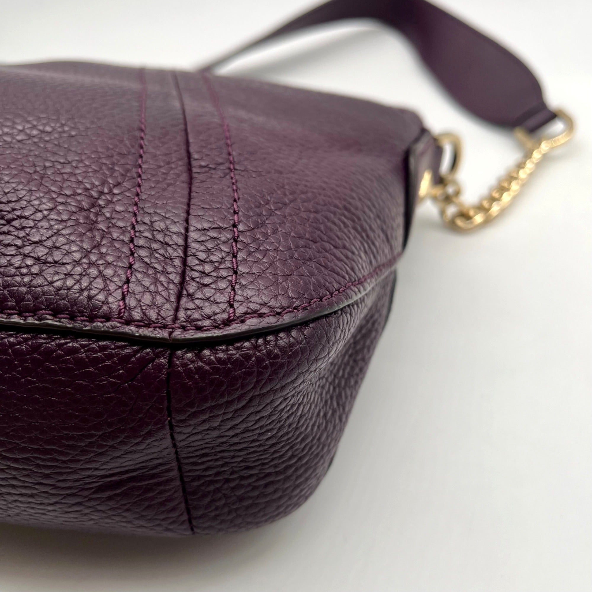 Michael Kors Aria Studded Leather Crossbody Bag