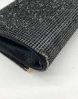I.N.C. International Concepts Black Microstone Badazzled Caitlyn Clutch