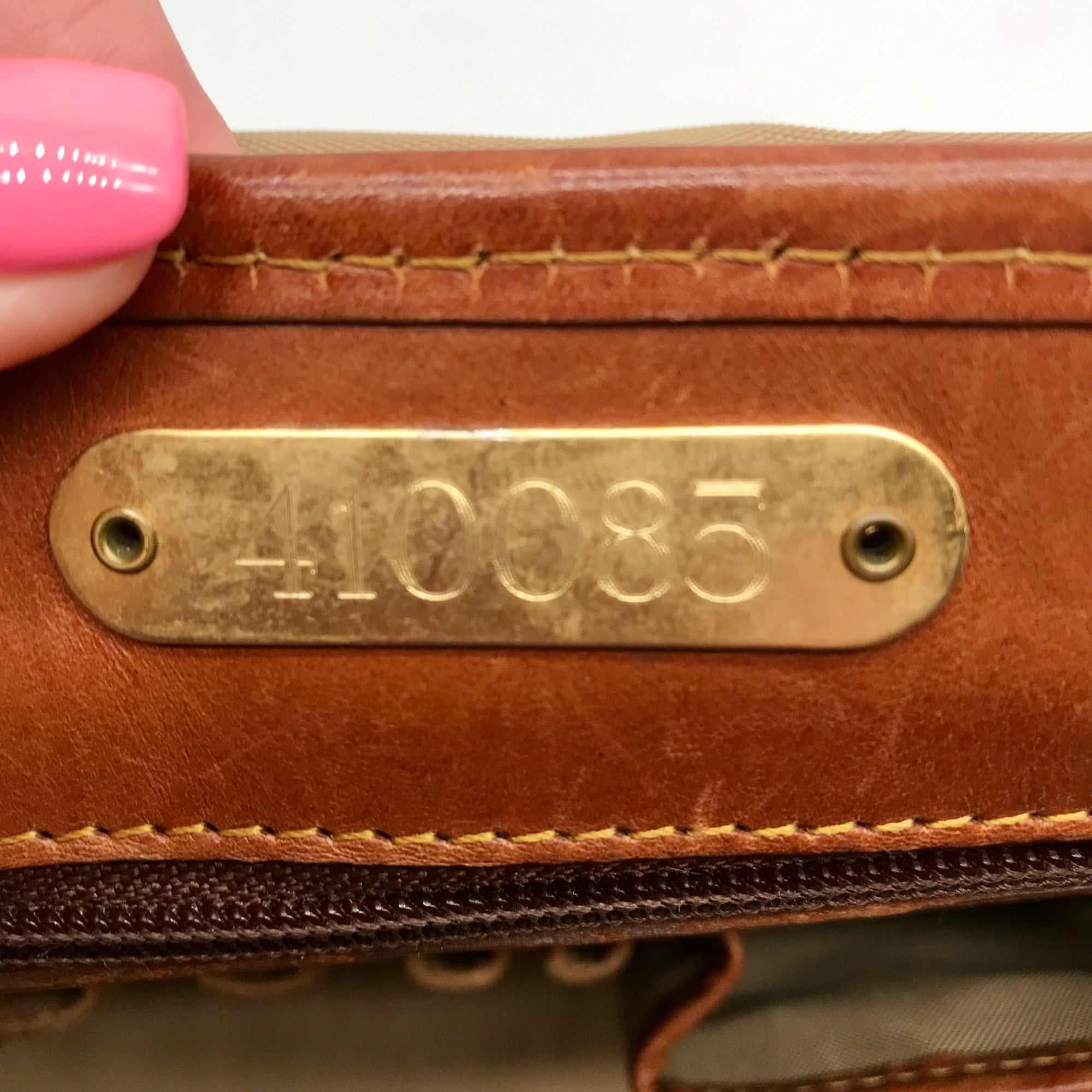 Hartmann Brown Leather Large Vintage Travel Tote