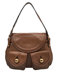 Marc Jacobs Brown Leather Kirsten Shoulder Bag