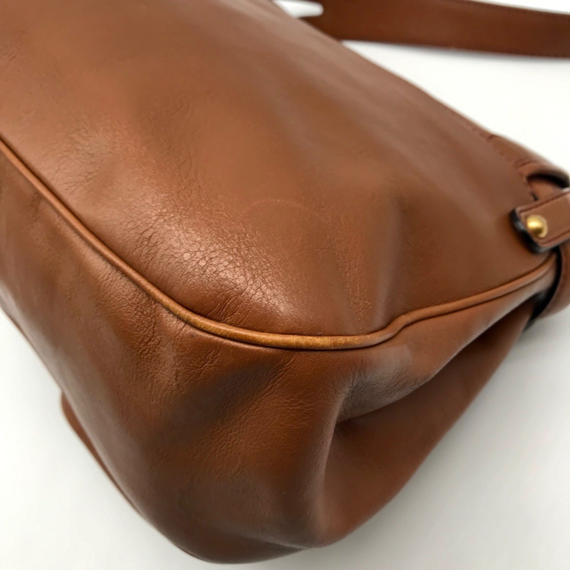 Marc Jacobs Brown Leather Kirsten Shoulder Bag