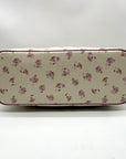 Coach Cream Floral Coated Canvas Gallery Tote Bag-CAL59