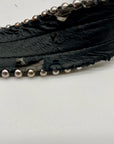 I.N.C. Black Studded Shoulder Bag