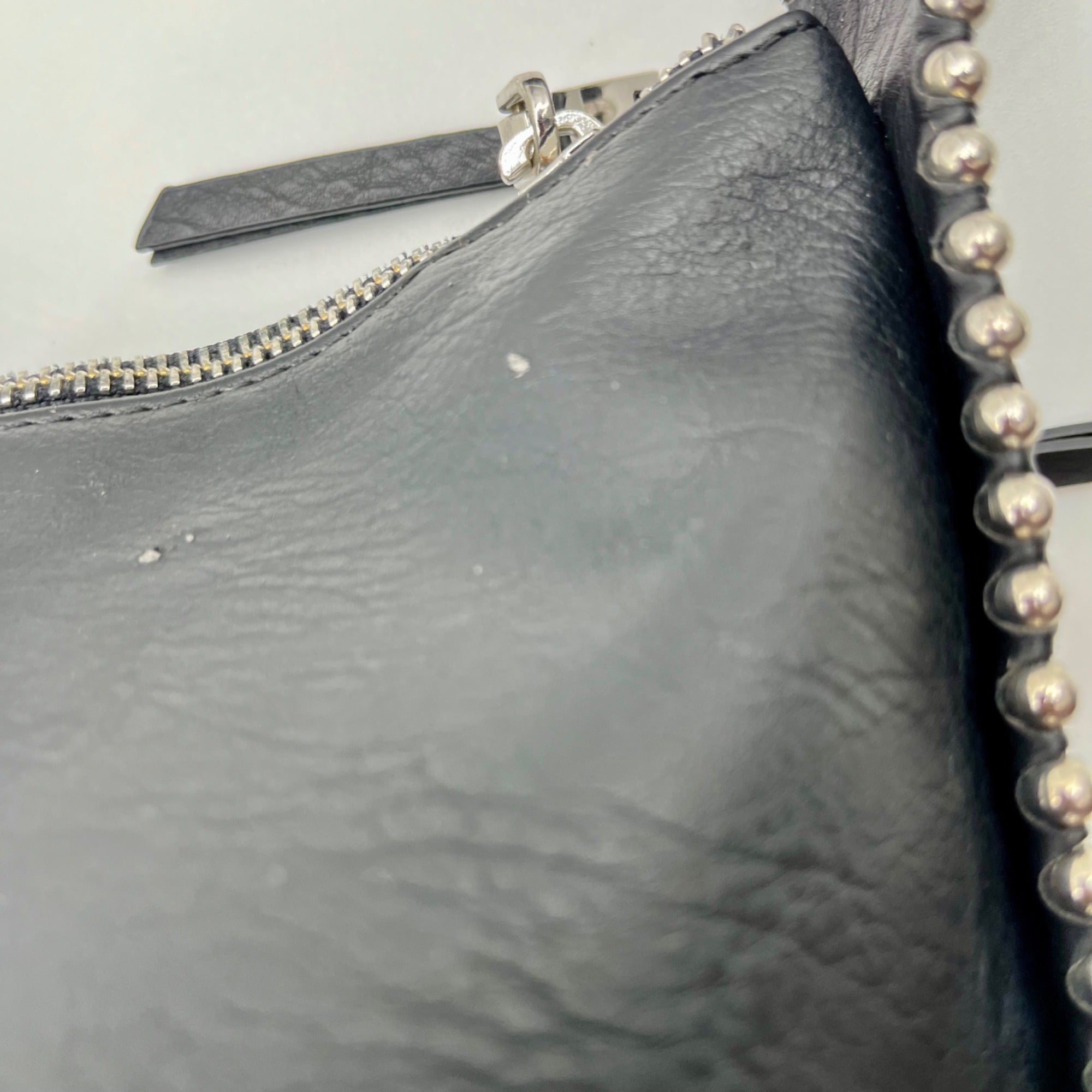 I.N.C. Black Studded Shoulder Bag