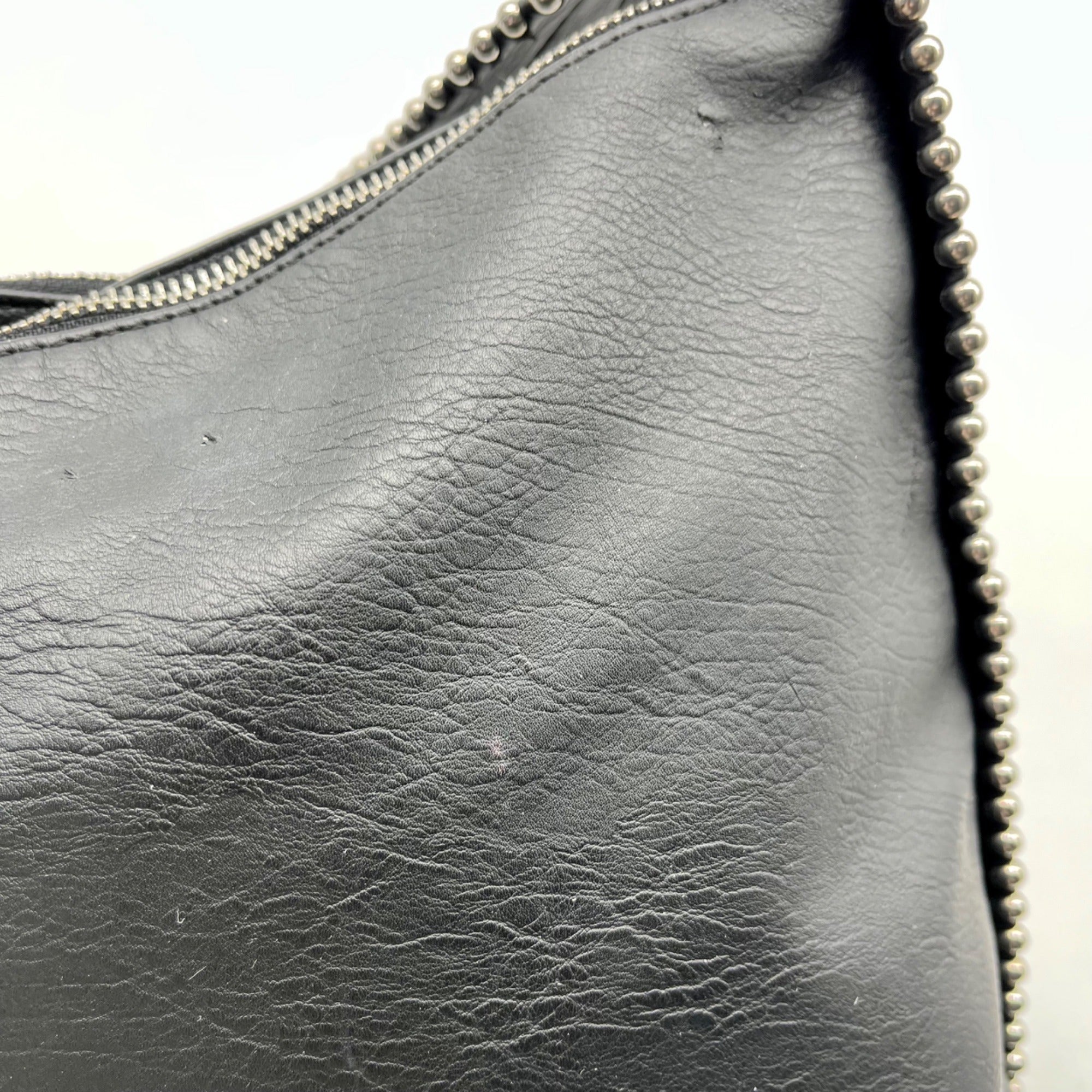 I.N.C. Black Studded Shoulder Bag