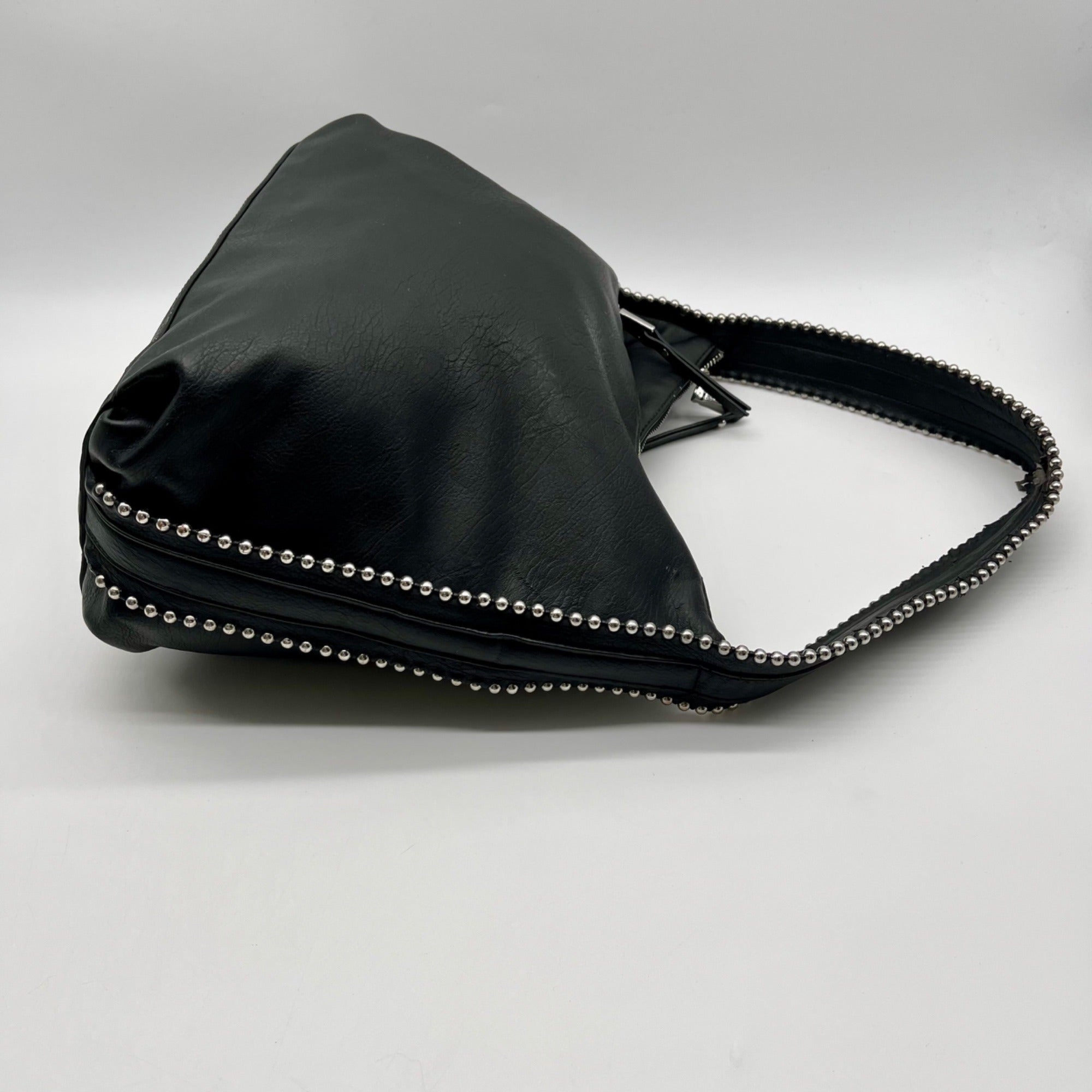 I.N.C. Black Studded Shoulder Bag