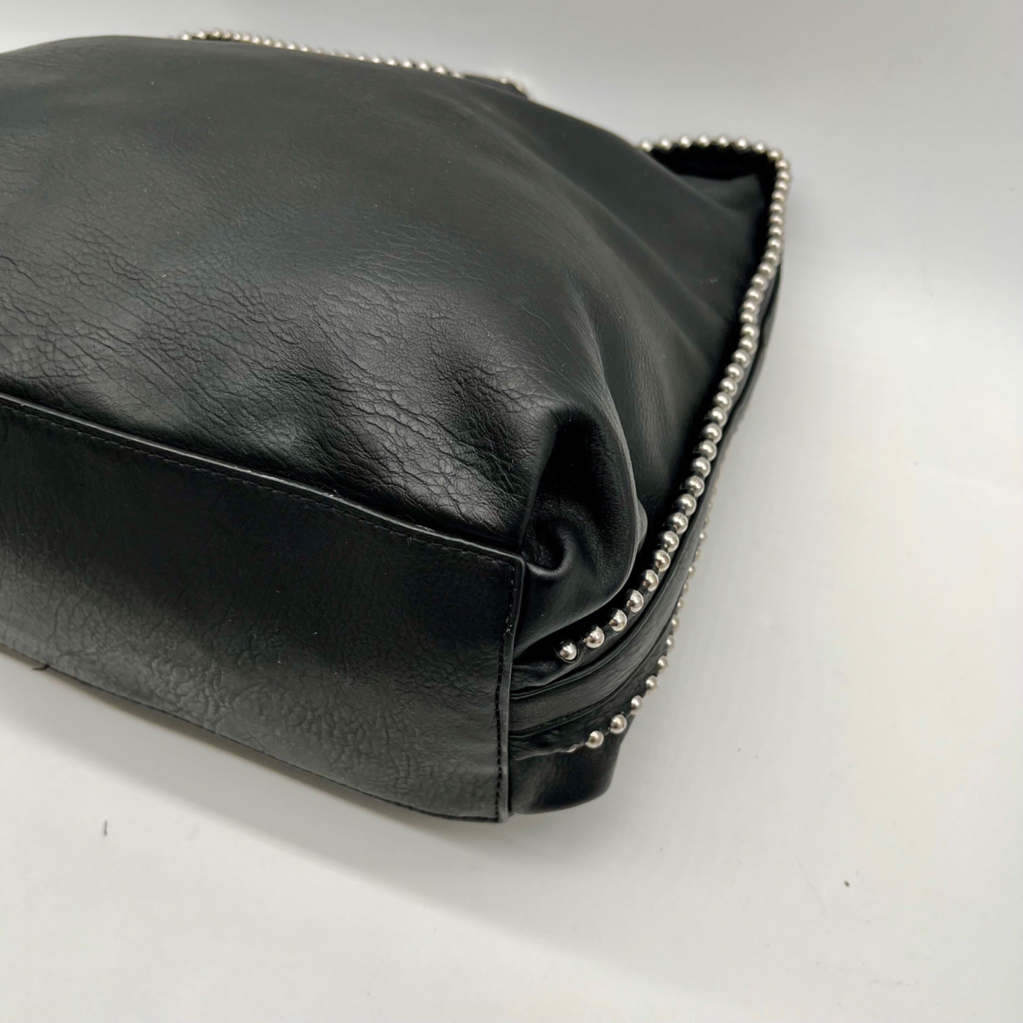 I.N.C. Black Studded Shoulder Bag