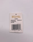 Michael Kors Chocolate Suede & Leather Claire Shoulder Bag