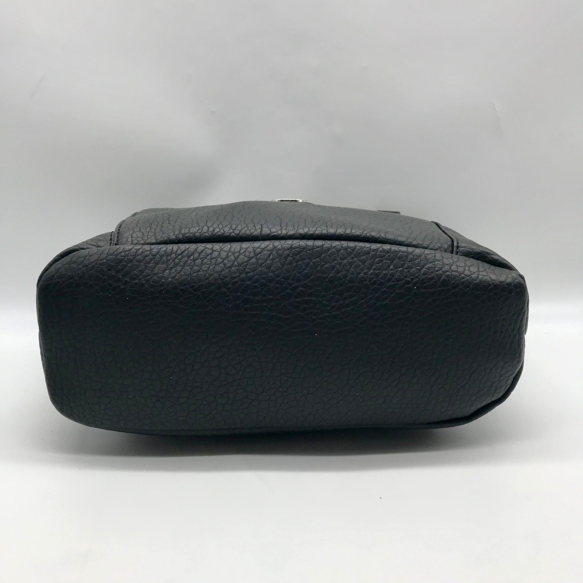 Giani Bernini Black Pebbled Tote Bag