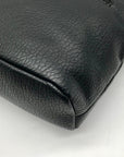 Giani Bernini Black Pebbled Tote Bag