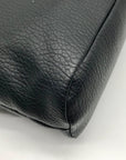 Giani Bernini Black Pebbled Tote Bag