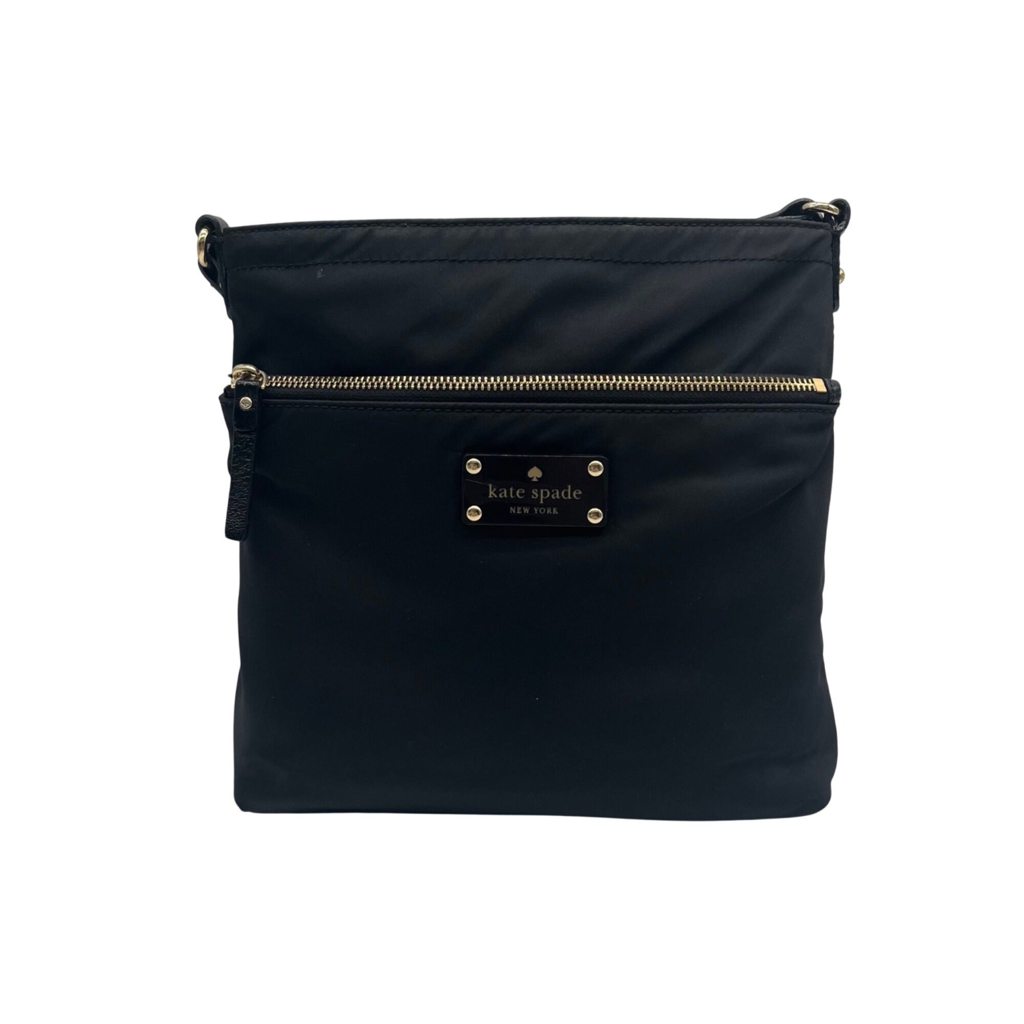 Kate Spade Black Nylon Shoulder Bag