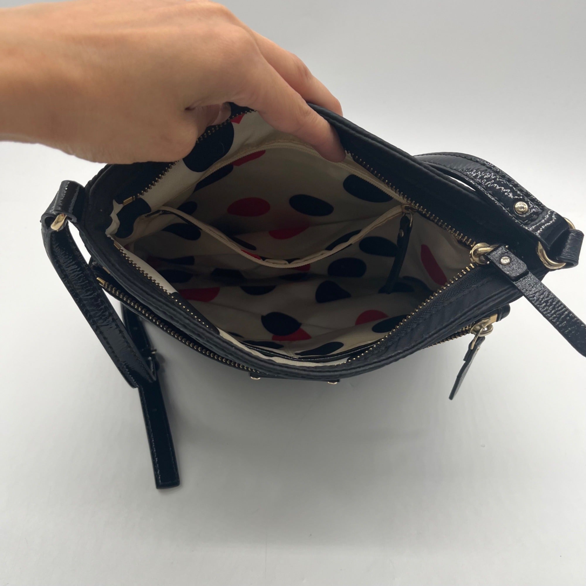 Kate Spade Black Nylon Shoulder Bag