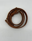MMS Brands Brown Small Faux Leather Crossbody Bag