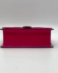 Michael Kors Pink And White Zebra Print Crossbody Bag