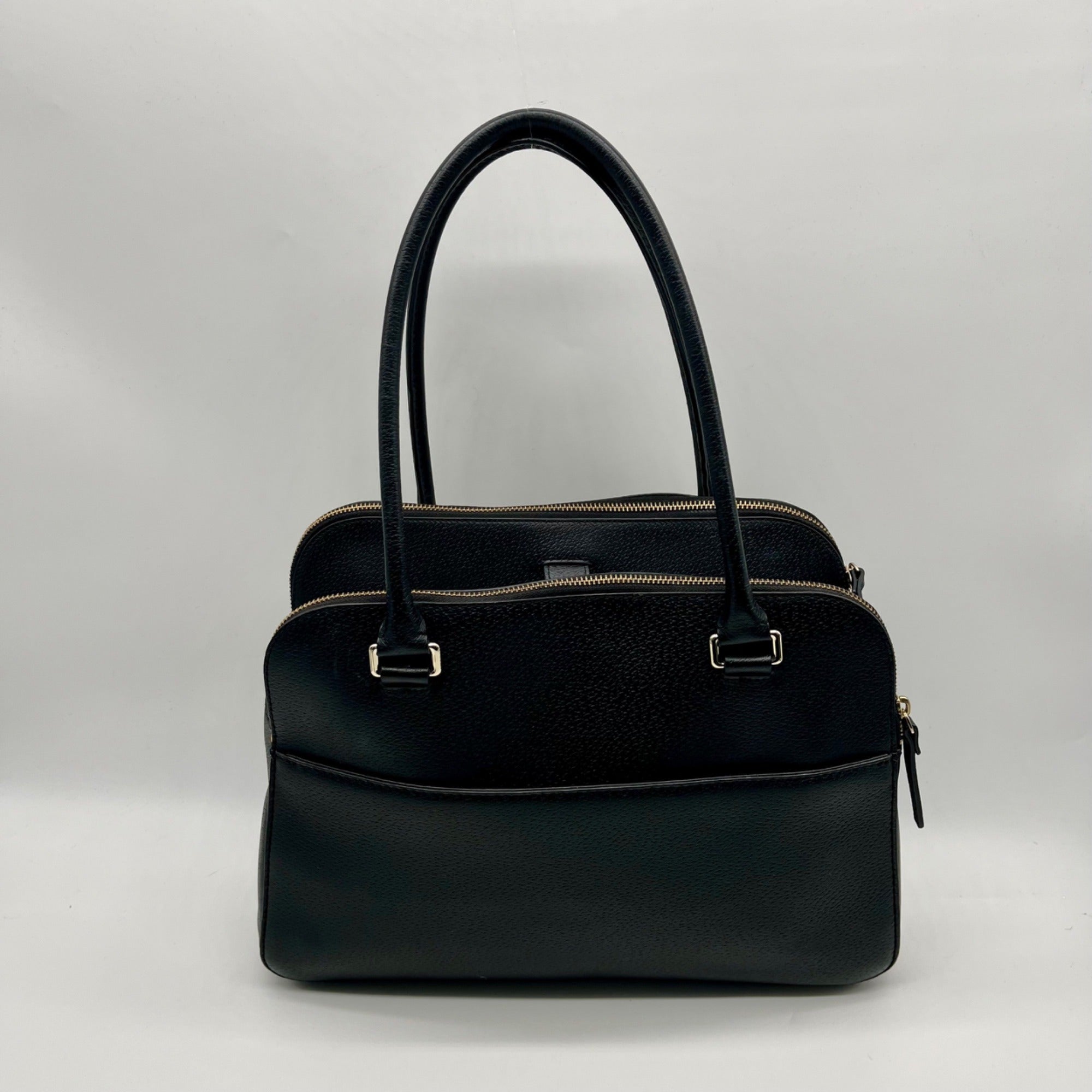 Kate Spade Black Grove Street Leather Satchel Bag
