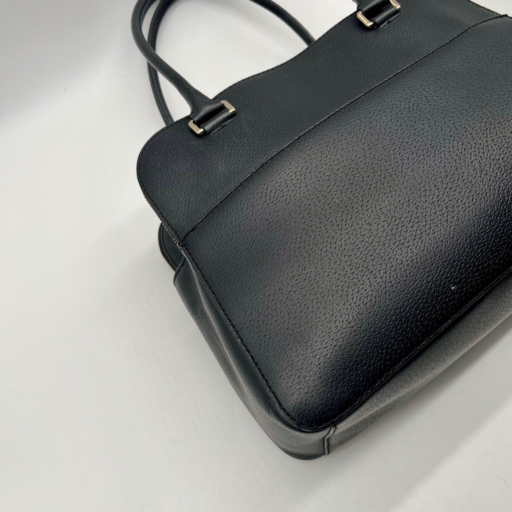 Kate Spade Black Grove Street Leather Satchel Bag