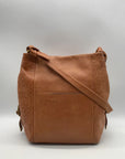 Unbranded Brown Faux Leather Hobo Bag