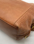 Unbranded Brown Faux Leather Hobo Bag
