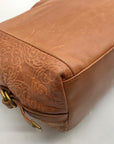 Unbranded Brown Faux Leather Hobo Bag