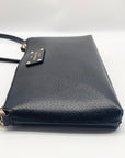 Kate Spade Black Leather Byrd Wellesley Crossbody
