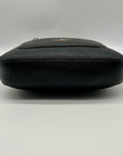 Kate Spade Black Pebbled Leather Leila Top Zip Crossbody Bag