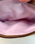 Coach Pastel Sateen & Canvas Patchwork Wristlet