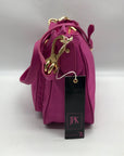 JPK Paris Purple Nylon Crossbody Bag