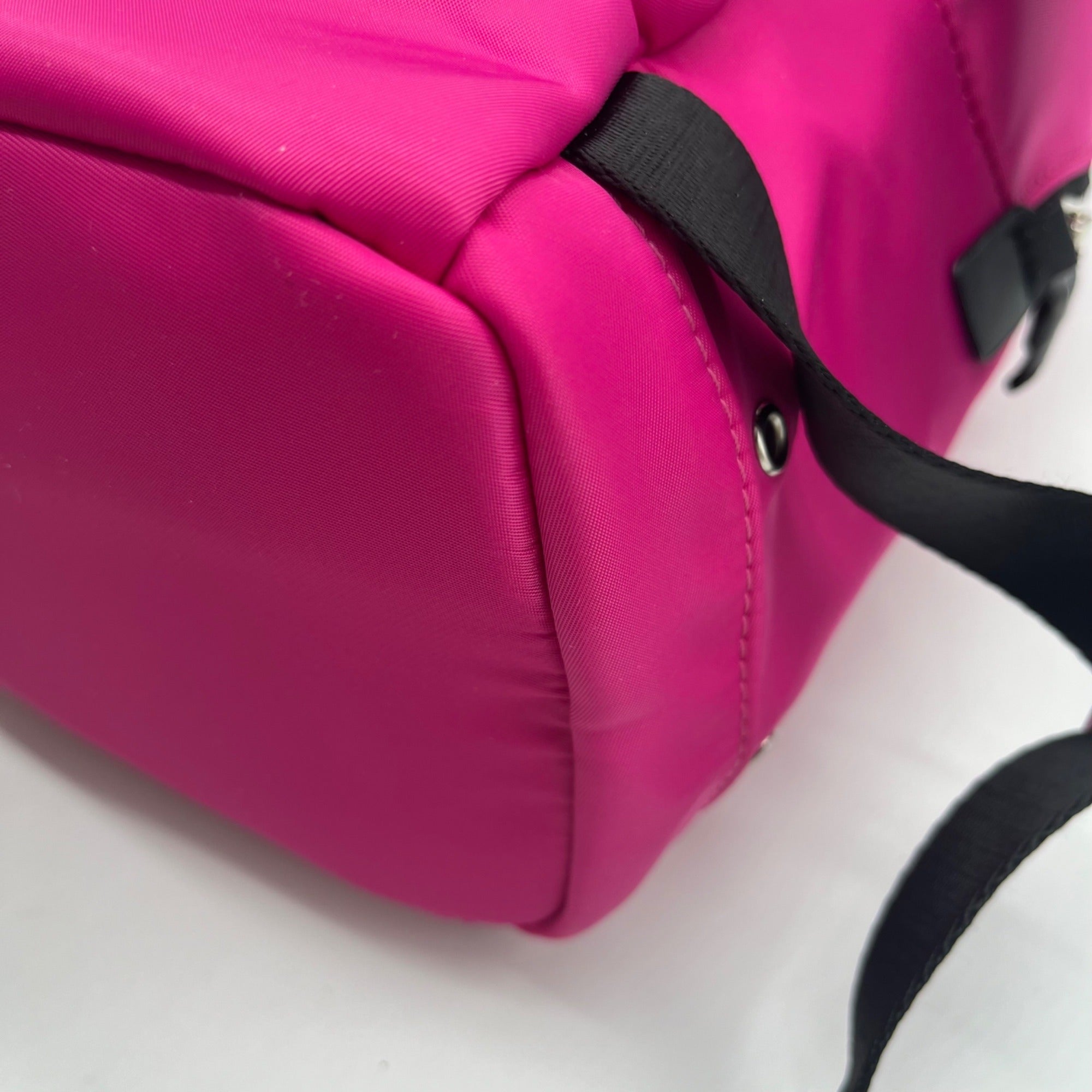 Marc Jacobs Fuchsia Nylon Backpack
