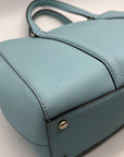 Kate Spade Saffiano Leather Baby Blue Newbury Lane Miles Tote Bag