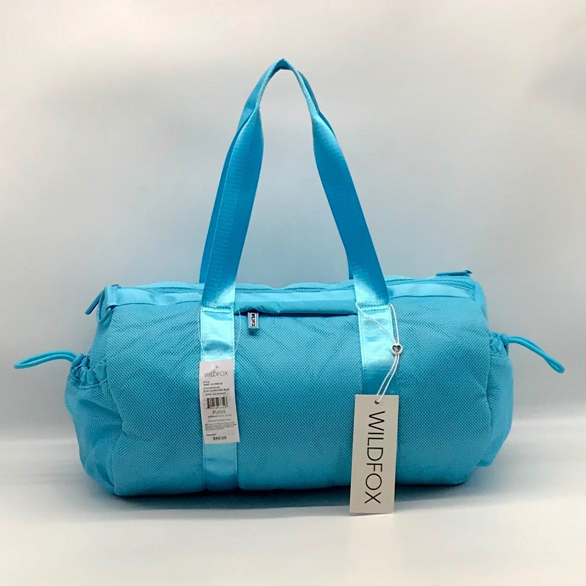 Wildfox Blue Mesh Convertible Duffel Bag