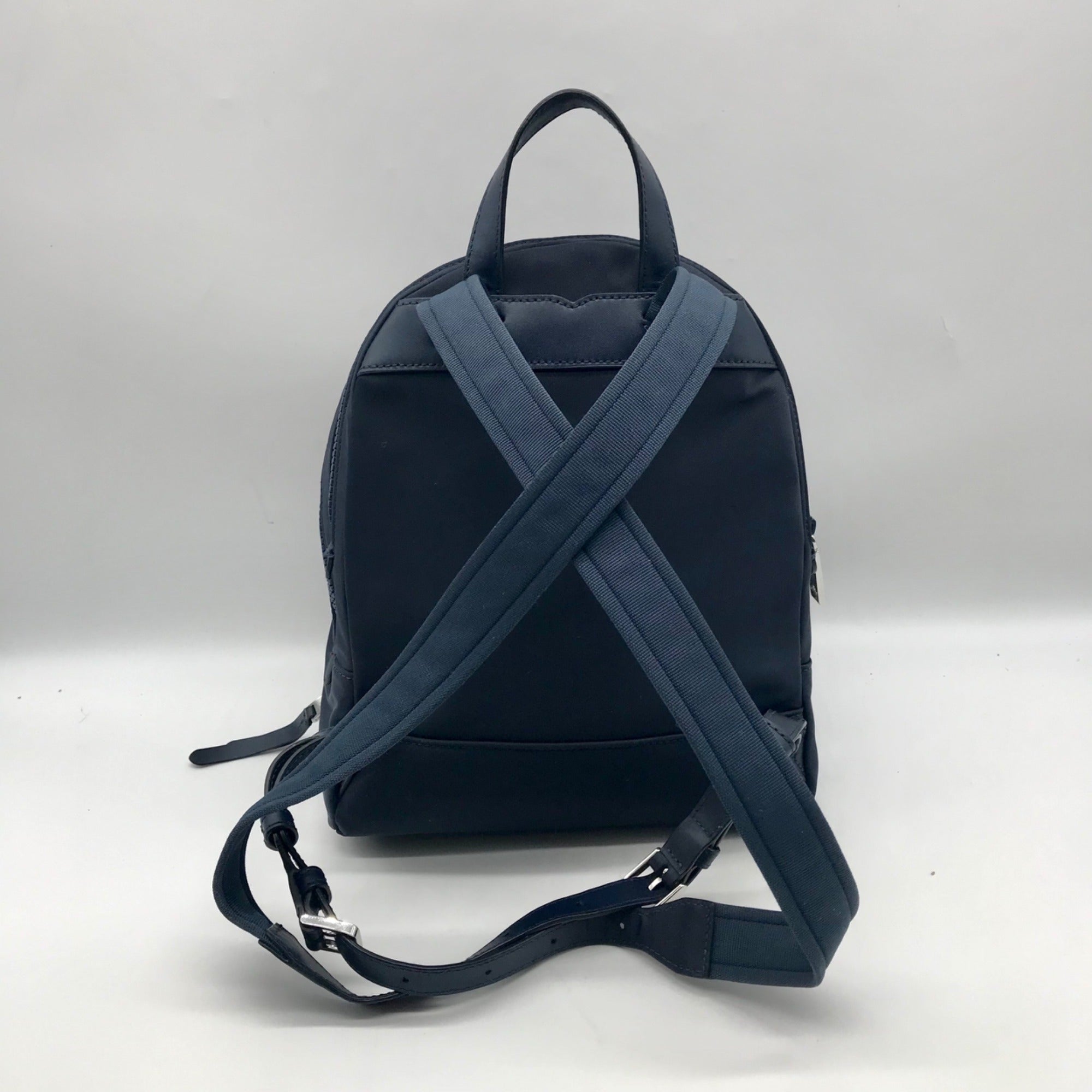 Kate Spade Navy Blue Nylon Karissa Backpack