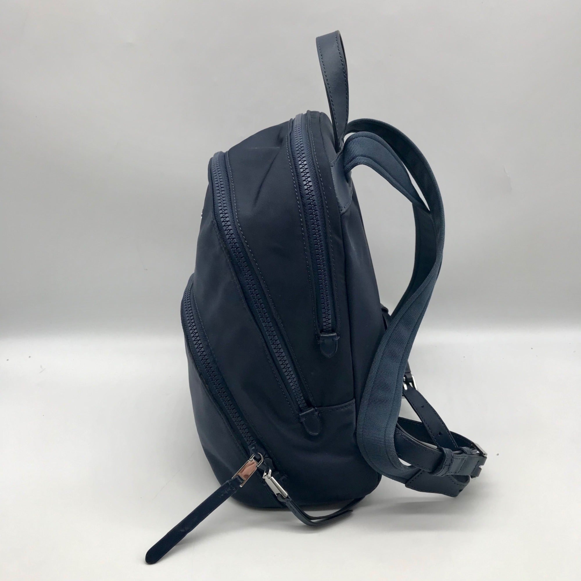 Kate Spade Navy Blue Nylon Karissa Backpack