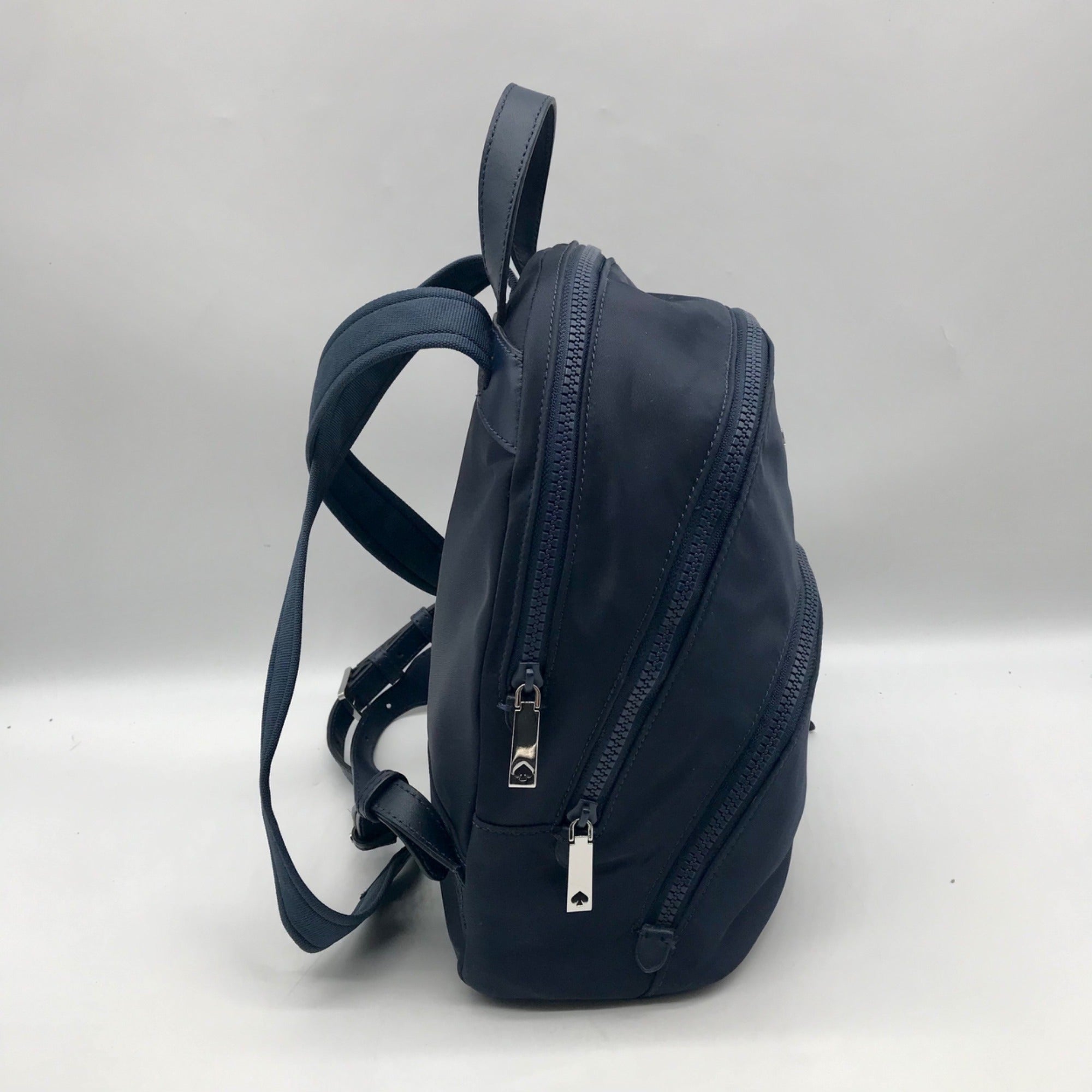 Kate Spade Navy Blue Nylon Karissa Backpack