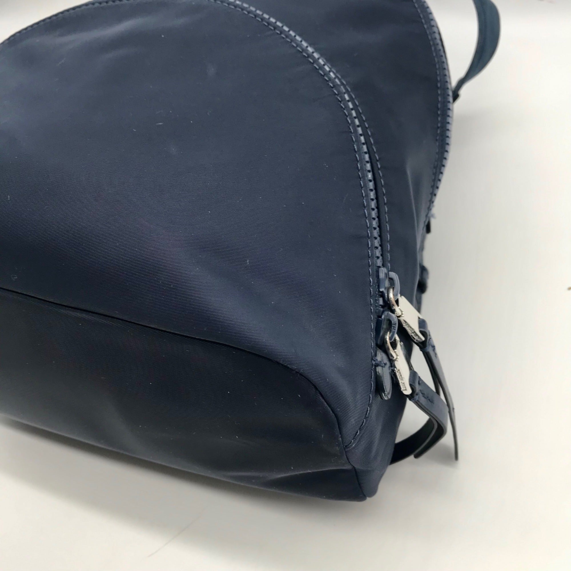 Kate Spade Navy Blue Nylon Karissa Backpack