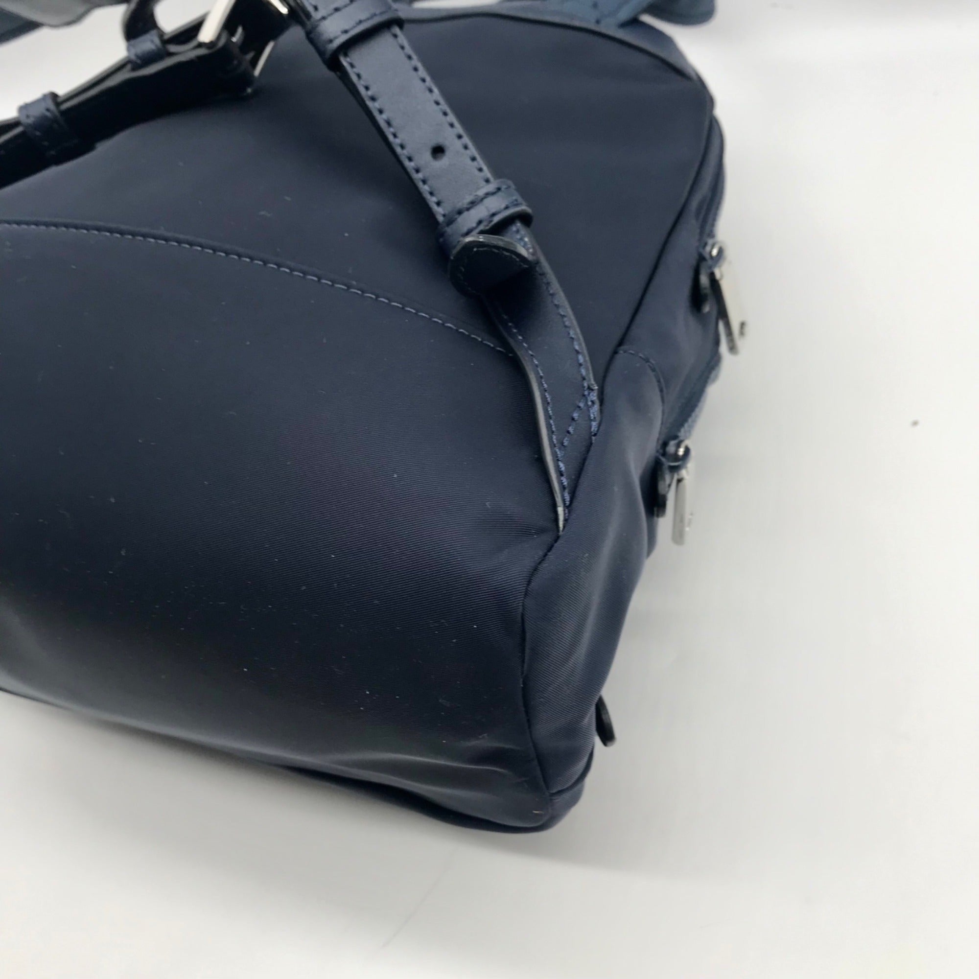 Kate Spade Navy Blue Nylon Karissa Backpack