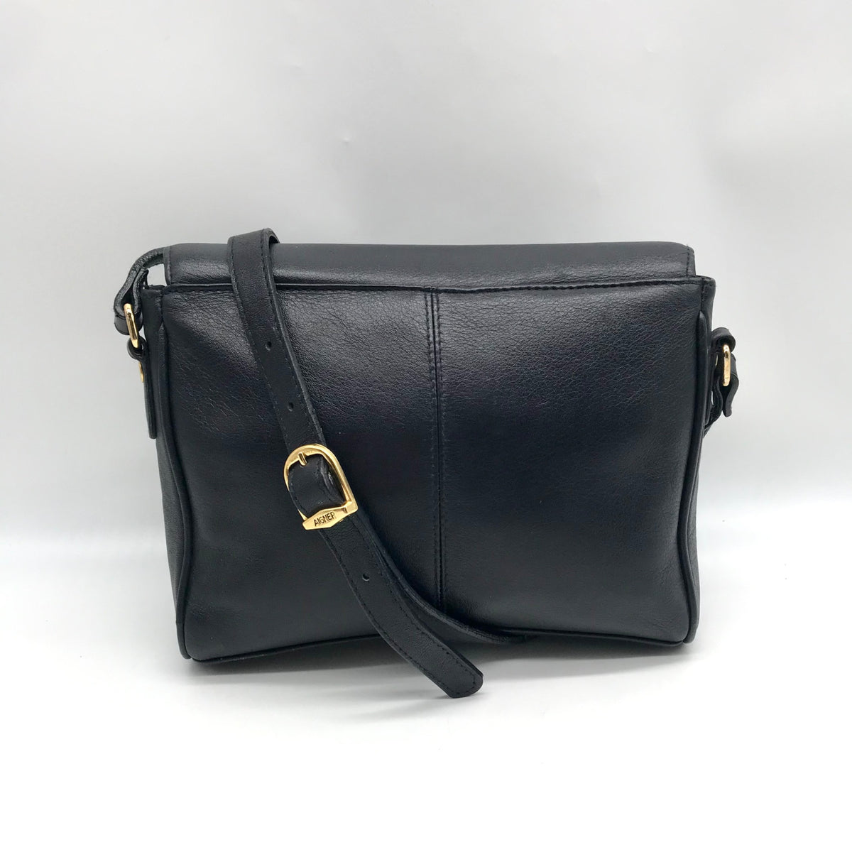 Etienne Aigner Black Leather Crossbody