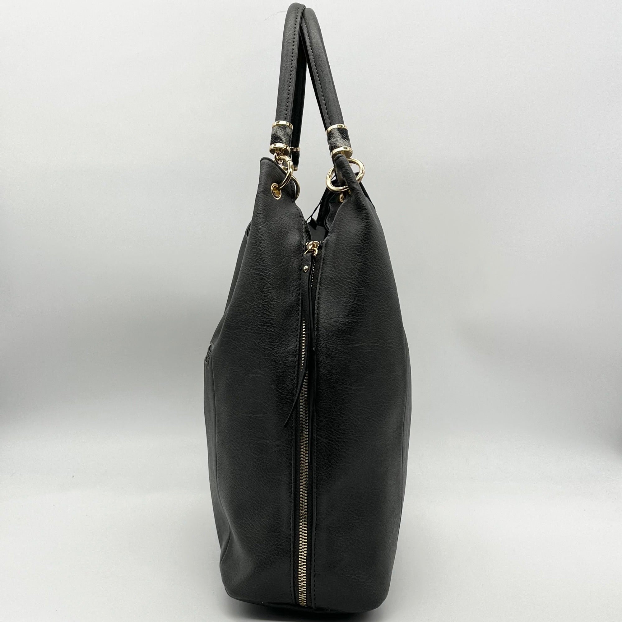 MKF Charcoal April Hobo Bag