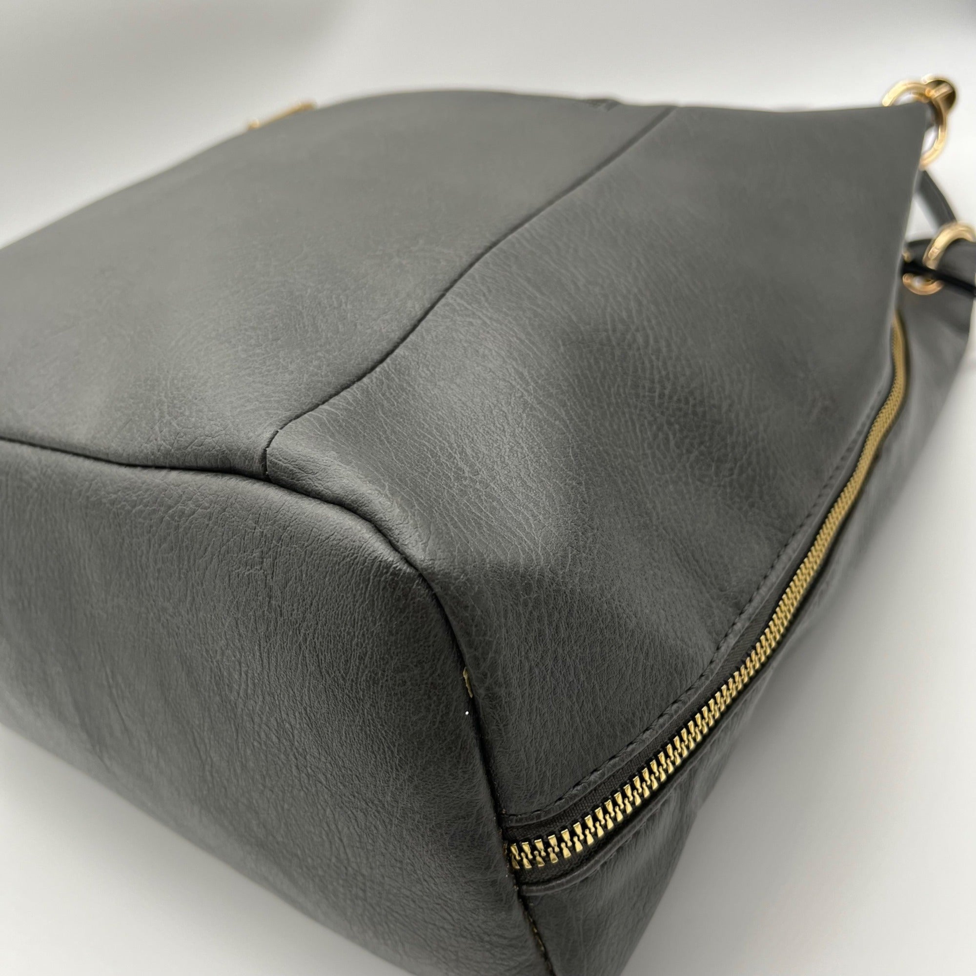 MKF Charcoal April Hobo Bag