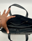 Kate Spade Black Pebbled Leather Chantal Shoulder Bag
