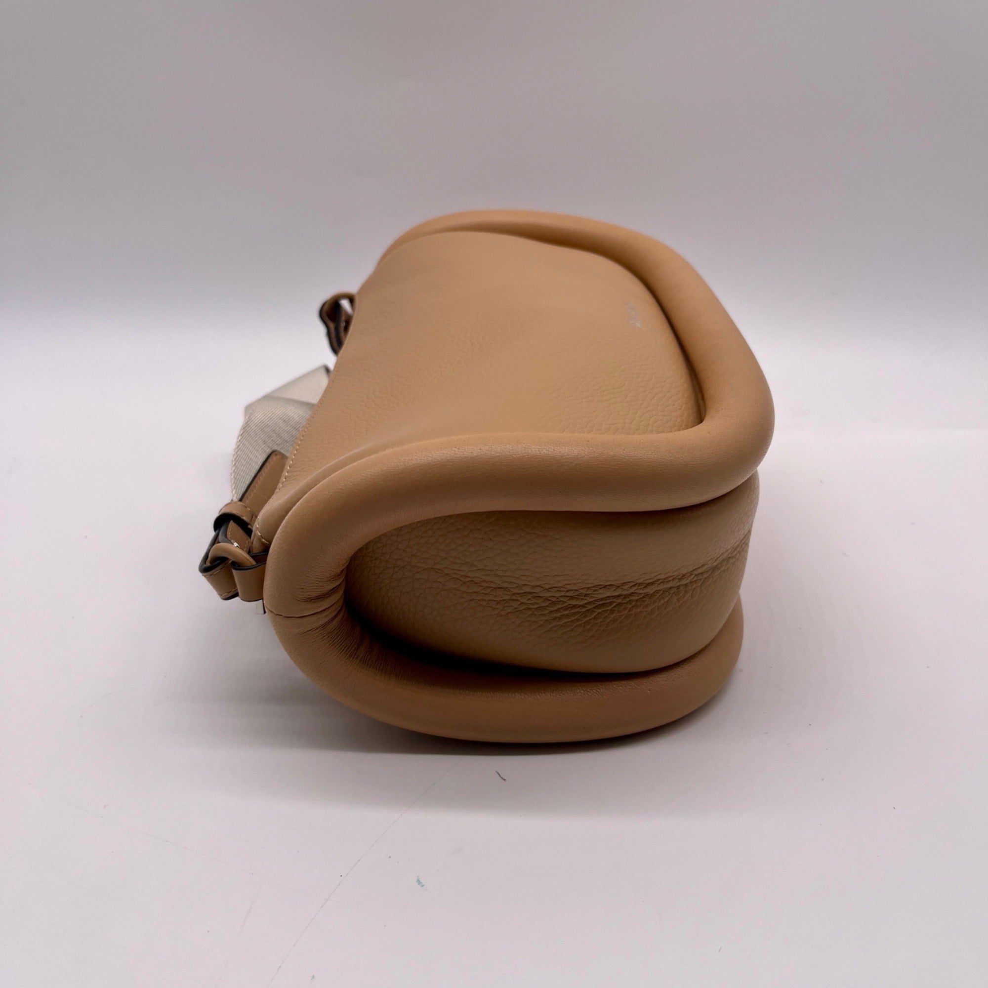 JW Anderson Beige Pebbled Leather Crossbody
