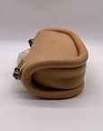 JW Anderson Beige Pebbled Leather Crossbody