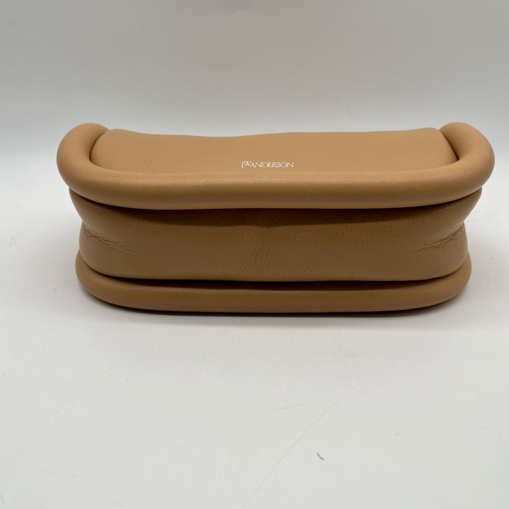 JW Anderson Beige Pebbled Leather Crossbody