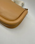 JW Anderson Beige Pebbled Leather Crossbody
